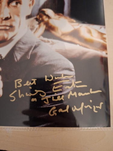 James Bond - Shirley Eaton Autogramm Goldfinger mit COA - Foto 2 di 3