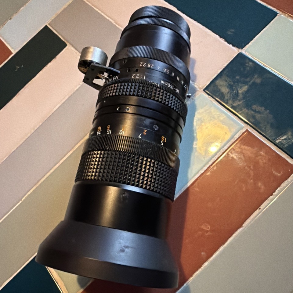 Canon TV Zoom Lens V10x16 16-160mm 1:2.2 Lente de zoom
