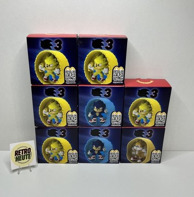 Mc Donalds Figur, 8 Stück, Sonic 3, 2024, Neu, Original Verpackt Ovp