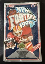 1991 Upper Deck Football Premiere Edition Box Factory Sealed Find Montana rookie
