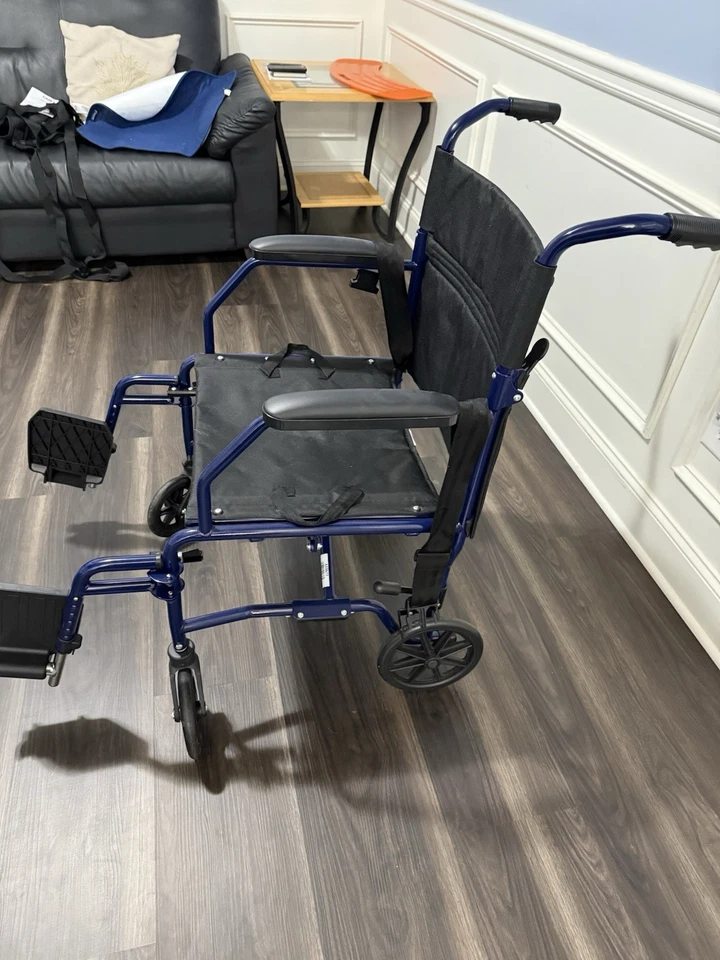 NEMT SPECIAL - ALL ONE PRICE!  Wheelchair, transfer board, cushion, harness, pad - Image 2 of 4