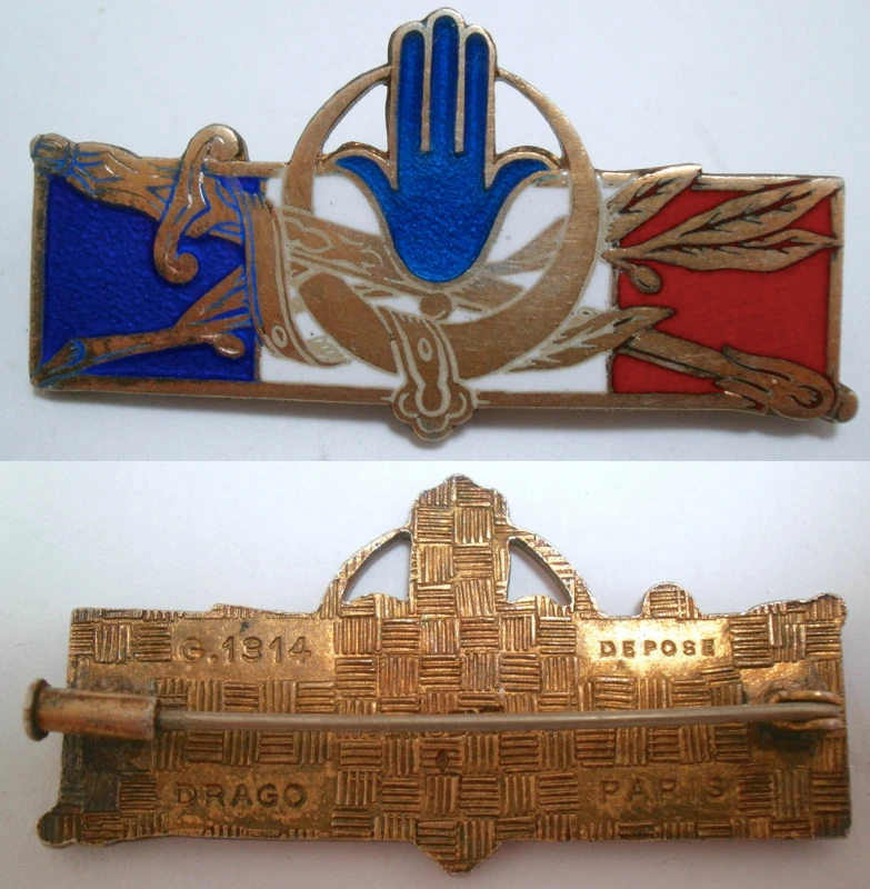 INSIGNE 503° GROUPE DE TRANSPORT Drago AFN Guerre d'Algérie ORIGINAL