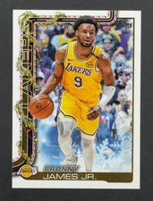 2025-26 Topps Holiday Basketball H121 Bronny James Jr. - Los Angeles Lakers