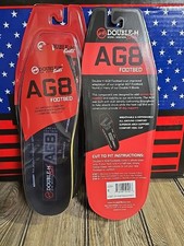 DOUBLE H AG8D MENS 8.0 REPLACEMENT BOOT INSOLES WITH ARCH SUPPORT NEW