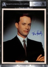 Tom Hanks Vintage Signed 8x10 Photo BECKETT