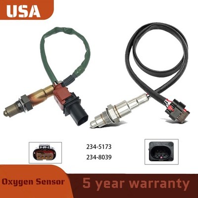1X Upstream+1X Downstream Oxygen O2 Sensor For 2017-2020 Ford Fusion 2.0L Turbo