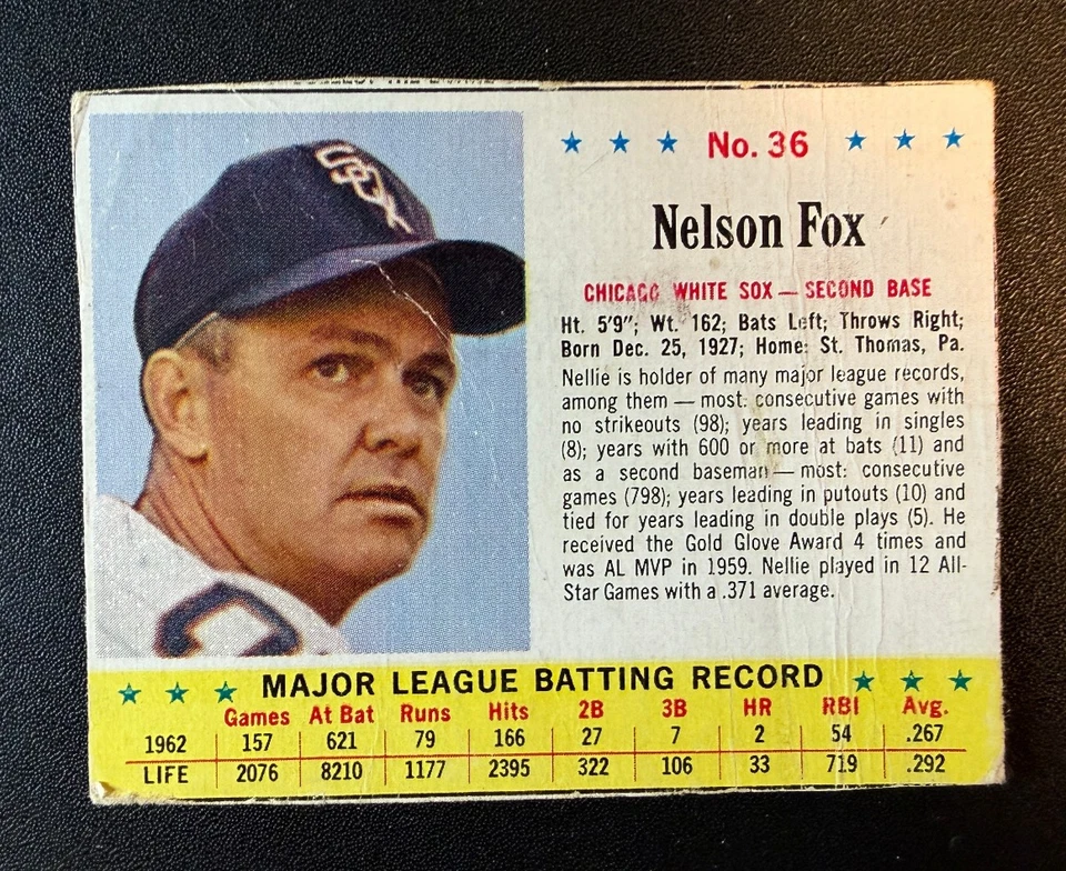(7)1962年,1963年谷物名人堂明信片 Ernie Banks, Eddie Mathews.. — 第 4/4 张图片