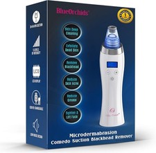 Blackhead Remover Pore Vacuum for face, BlueOrchids dermasuction for...
