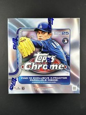 2025 Topps Chrome Baseball Mega Box - Factory Sealed QTY