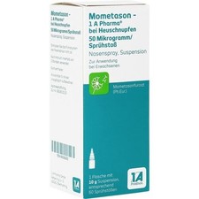 MOMETASON 1A Phar.b.Heuschnupfen 50μg/Spr.Stoß 60 10 g PZN 16035503