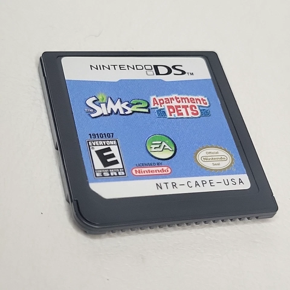 The Sims 2: Apartment Pets Nintendo DS Game, Manual & Case *READ* - Image 2 of 4