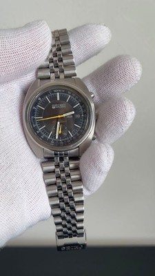 Vintage SEIKO 5 Sports Speed Timer Blue Eye 6139-7060 Chronograph Men's Watch