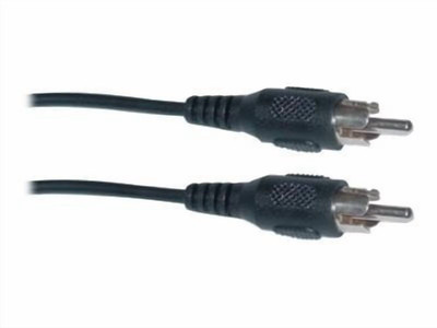 6ft RCA Audio Cable 1 RCA Male / 1 RCA Male  6 foot    10R1-01106