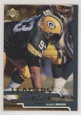 1998 Green Bay Packers II ShopKo Leaders of the Pack Gilbert Brown #P8 fm0