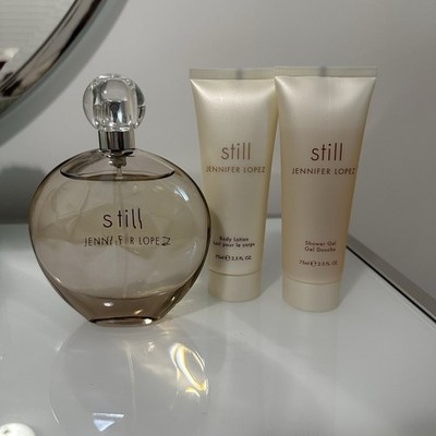 Jennifer Lopez Still 3.4 Perfume, 2.5 Body Lotion & Shower Gel Set