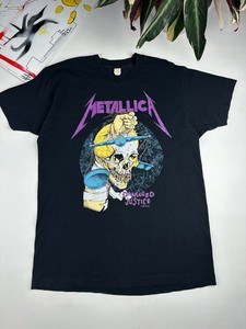 Metallica Damaged Justice Tour Shirt | eBay