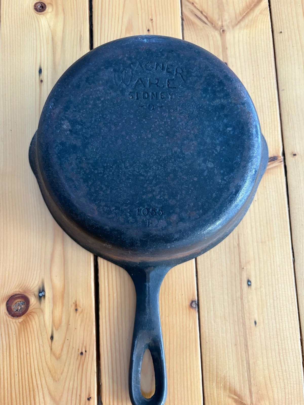 Wagner Ware Sidney O 1055 B - Cast Iron Skillet