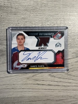 2021/22 SPx Rookie Autograph Jersey Sampo Ranta /375