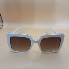 Max Studio MS22375 Sunglasses, White, 56-17-140 Weekender Travel Shades