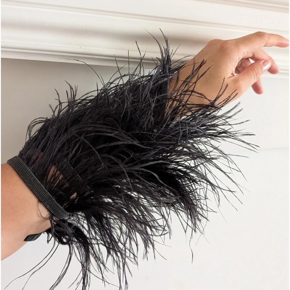 Brazalete Brunello Cucinelli Gris Pluma/Cuero/Punmetal Foto 4 de 4