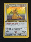 Pokemon Dragonite 4/62 Holo Fossil 1st Edition