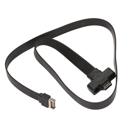 USB 3.1 Front Panel Typ E auf Typ C VerläNgerung Kabel, Gen 2 (10 Gbit/S) I6281