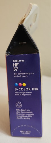 Office Depot - HP 57 - Tri-Color Ink Cartridge New Unopened - Picture 5 of 5