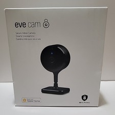 Eve Cam Apple Home   Smart Indoor Camera, 1080p Resolution, Motion Sensor New