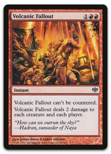 Volcanic Fallout #74 (LP) Conflux CON Magic MTG - 第 1/1 張圖片