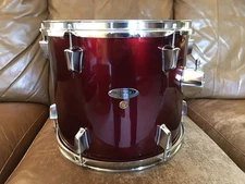 Used 13” Red Percussion Plus Rack Tom in Good Condition
