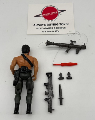 1985 Rambo Complete Vintage RAMBO Coleco Figure 1986 #2 | eBay