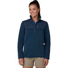 Helly Hansen Lillo sweater fleece pullover jacket blue NWOT large