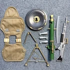 Vintage GI Joe Soldier 7538 Heavy Weapons Set 1967 w/ Chain, Unbroken M-60 Bipod