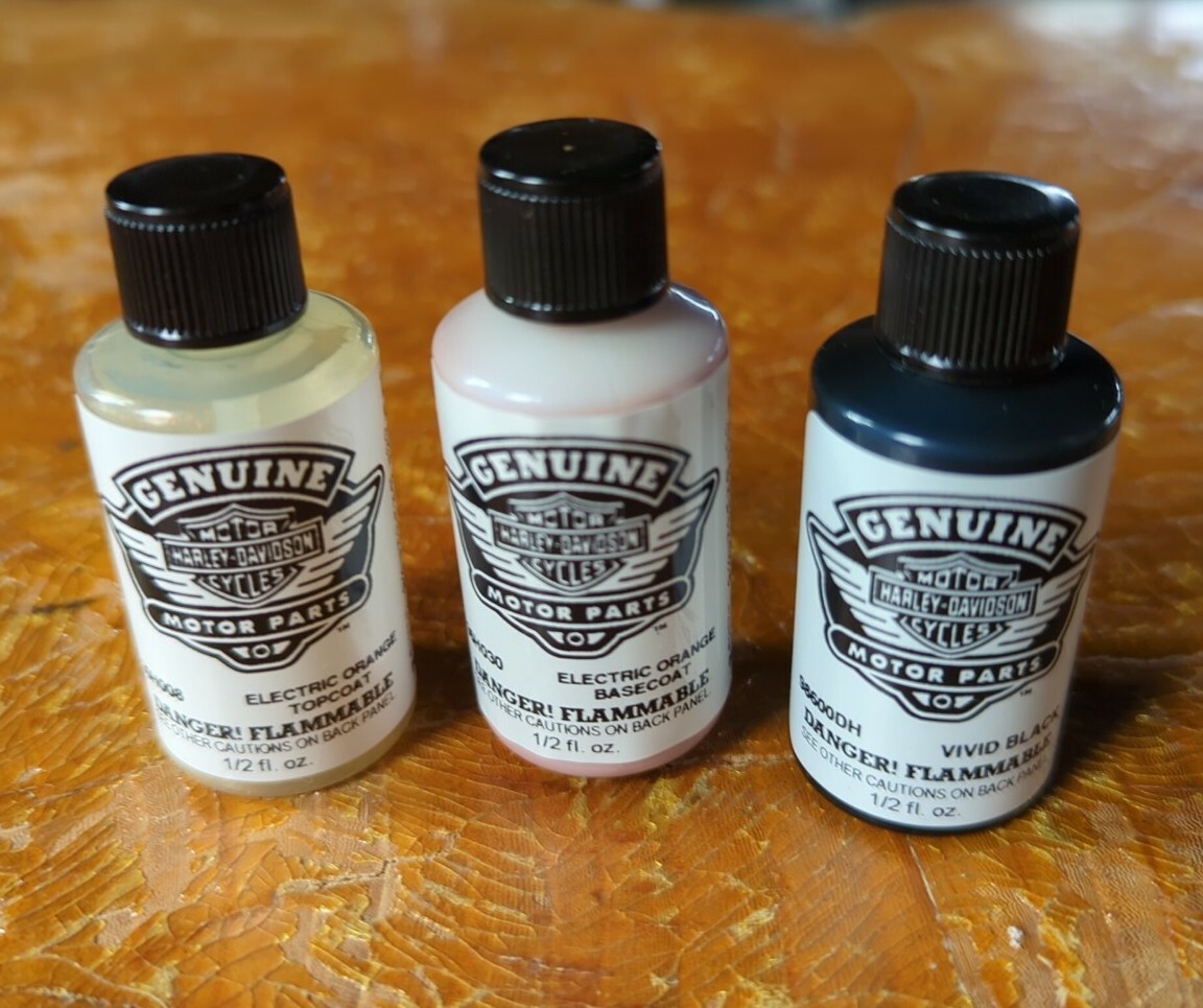 Harley Davidson OEM Bright Bright Victory Red Base Touch Up