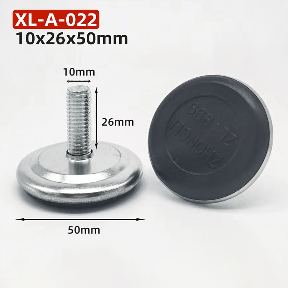 Stellfüße M8 Design61 Justierfüße 4er Set - X50mm Für Möbel & Maschinen M8x50mm Stellschrauben Verzinkt