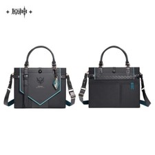 Game Genshin Impact Alhaitham PU Tote Bag Official Messenger Bags Handbag Gifts
