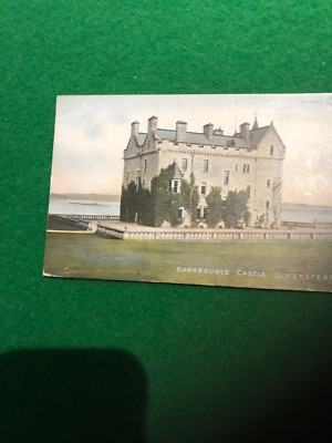 Barnbougle Castle Rosebery Estates, South Queensferry EH30 VINTAGE POSTKARTE -