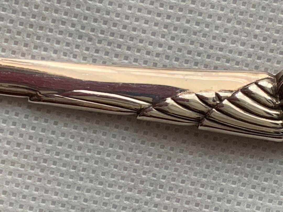 BVLGARI Metalic Paper Knife Silver 925 Animal Art Luxury