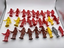 Vintage Space Men Astronaut Plastic Figures 1960's MARX 27 