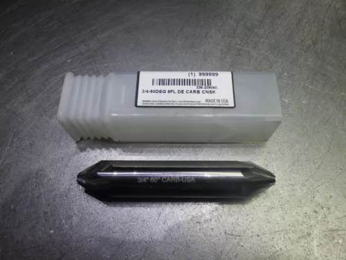 Monster 3/4" 60 Deg 6 Flute Carbide DE Endmill 336-208050 (LOC1477)