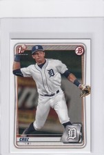 2020 BOWMAN DRAFT 1ST RC TREI CRUZ DETROIT TIGERS FIRST ROOKIE S3119