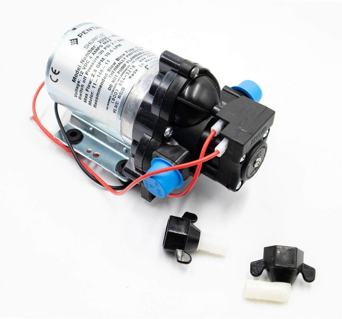 Bomba De Agua De Superficie Shurflo 2088-404-143 (12V) | Damia Solar
