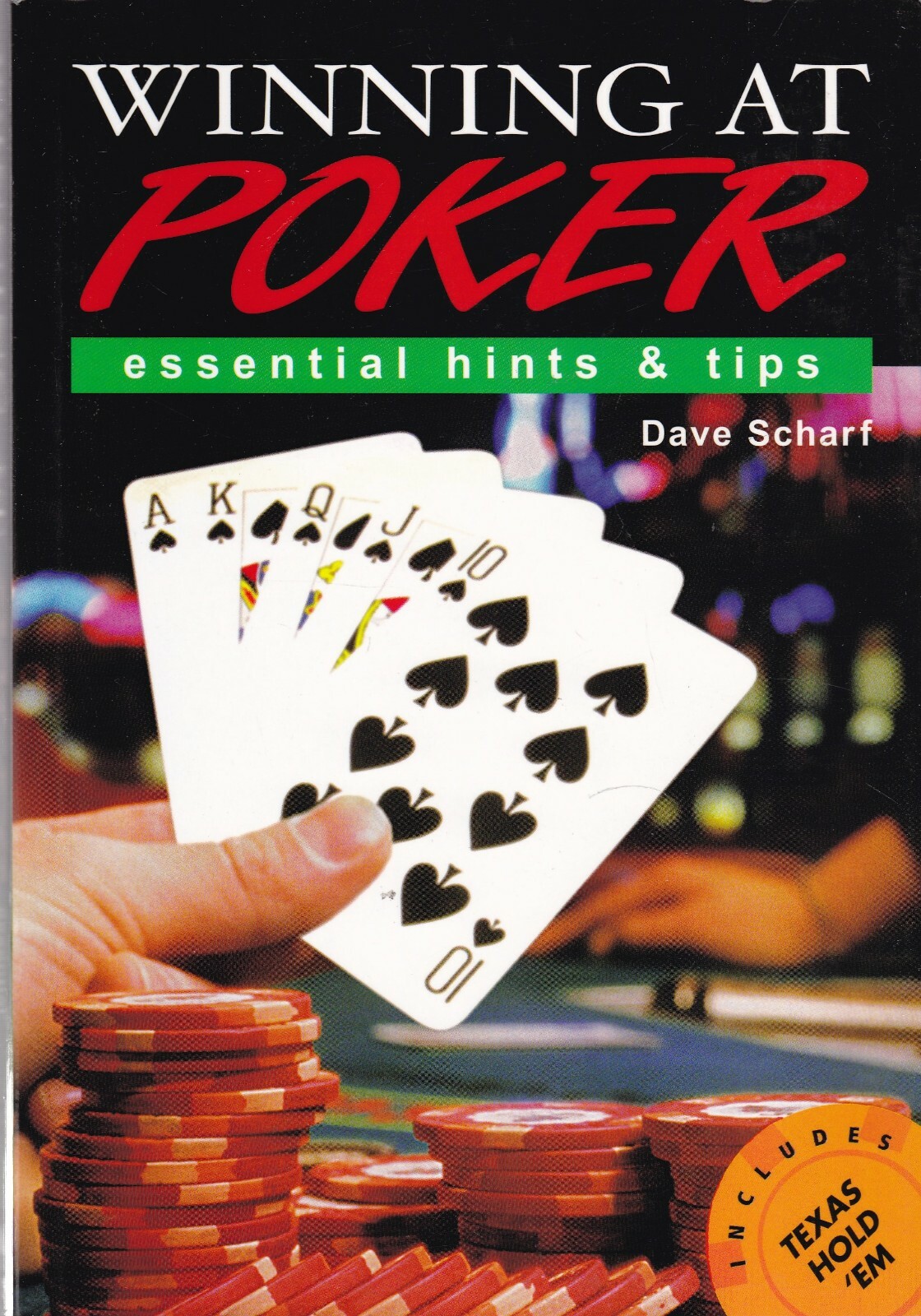 POKER (WINNING AT) HINTS & TIPES PAPERBACK BOOK TEXAS HOLD'EM ETC 9780572029760