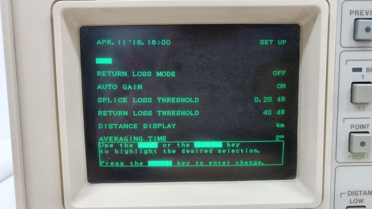 Ando Aq-7140d Optical Fiber Analyzer Aq-7148b OTDR 1310nm Ando Aq-7140d Optical Fiber Analyzer Aq-7148b OTDR 1310nm