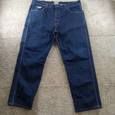 Tyndale FR Jeans Mens 40x30 Blue Workwear Flame Resistant Made In USA