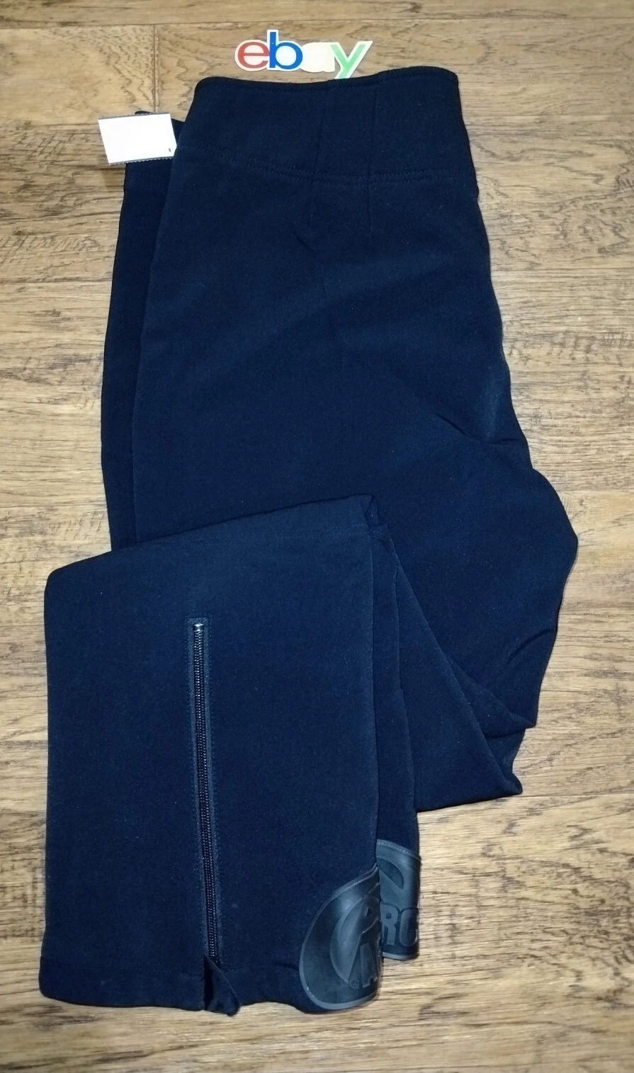 Schoeller AFRC WB400 Women Sz 20 Stirrup Ski Pants SNOWBOARDING Black 38X30 NEW