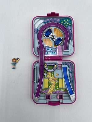 Polly Pocket Polly World Vintage 1989 Bluebird Fair Amusement Park Pink.      C5