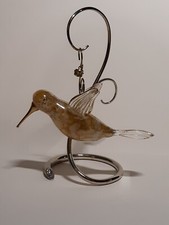 Glass Hummingbird Ornament
