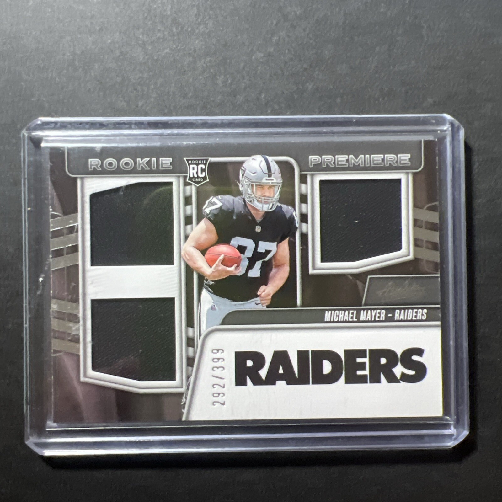 2023 Absolute Rookie Premiere Materials #ed /399 - Michael Mayer RC #RPM-MMA