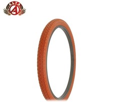 ALTA BICYCLE WIRE BEAD CRUISER TIRE 26 x 2.125 CLAY HEAVY DUTY DIAMOND TREAD.